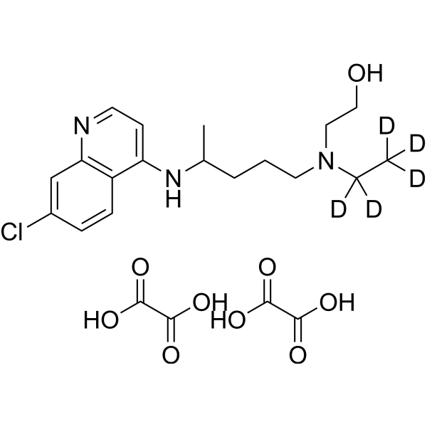 Hydroxychloroquine-d5 (hydroxychloroquine-d5; hydroxychloroquine-d5)